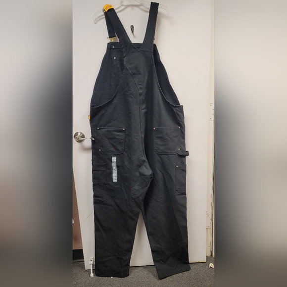 NWT Carhartt mens Loose Fit Firm Duck Insulated Bib Overall - Picture 2 of 7
